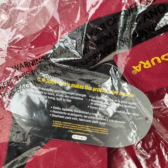 Supreme Brushed Cordura unisex red hat - Picture 5 of 5